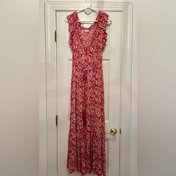 NATURAL LIFE Havana Nights Floral Gauze Tiered Maxi Dress - Picture 2 of 7